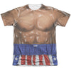 Rocky - Apollo Costume Adult Regular Fit Short Sleeve 65 - 35 Poly - Cotton