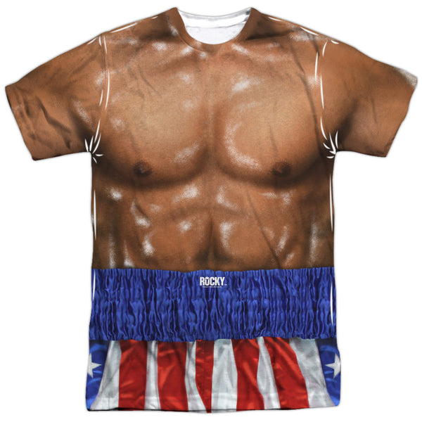 Rocky - Apollo Costume Adult Regular Fit Short Sleeve 100% Poly