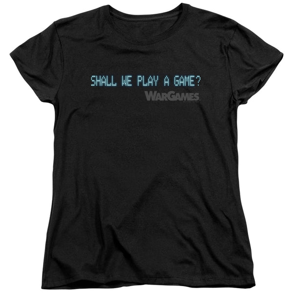 Wargames - Shall We Women's Short Sleeve