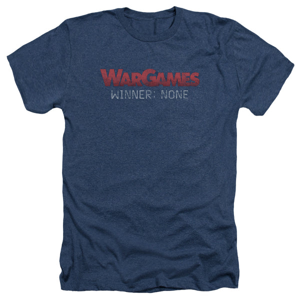 Wargames - No Winners Adult Regular Fit Heather Short Sleeve