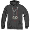 Rocky - Stars Adult Heather Hoodie