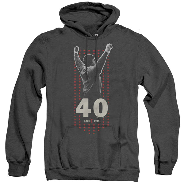 Rocky - Stars Adult Heather Hoodie