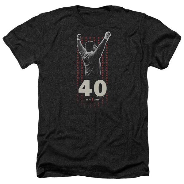 Rocky - Stars Adult Regular Fit Heather Short Sleeve