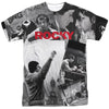 Rocky - 40Th Anniversay Collage Adult Regular Fit Short Sleeve 100% Poly