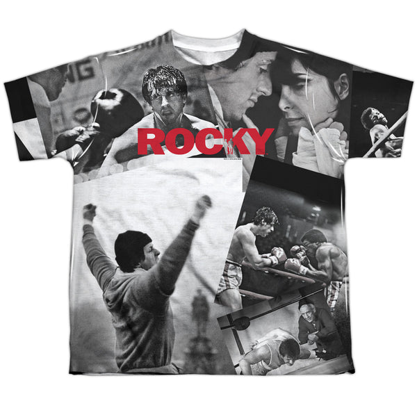 Rocky - 40Th Anniversay Collage Youth Short Sleeve 100% Poly