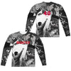 Rocky - 40Th Anniversay Collage (Front - Back Print) L - S Adult Poly Crew