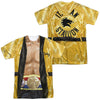 Rocky - Yellow Robe (Front - Back Print) Adult Regular Fit Short Sleeve 100% Poly