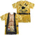 Rocky - Yellow Robe (Front - Back Print) Adult Regular Fit Short Sleeve 100% Poly