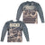 Rocky - Battle (Front - Back Print) L - S Adult Poly Crew