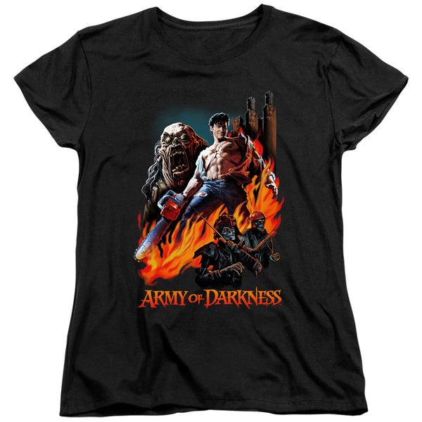 Army Of Darkness - Painted Evil Women's Short Sleeve