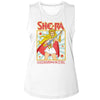 She Ra Square-Ladies Muscle Tank