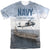 Navy - Over And Under Adult Regular Fit Short Sleeve 100% Poly