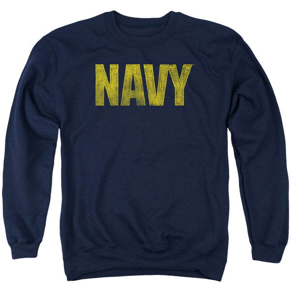 Navy - Logo Adult Crewneck Sweatshirt