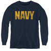Navy - Logo L - S Youth