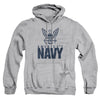 Navy - Eagle Logo Adult Pullover Hoodie