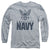 Navy - Eagle Logo Adult Long Sleeve
