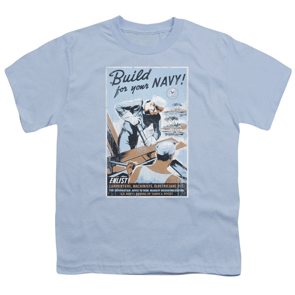 Navy - Build Your Navy Youth Short Sleeve