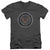 Navy - Rough Emblem Adult Slim Fit V Neck Cotton