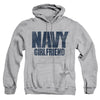 Navy - Girlfriend Adult Pullover Hoodie