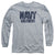 Navy - Girlfriend Adult Long Sleeve