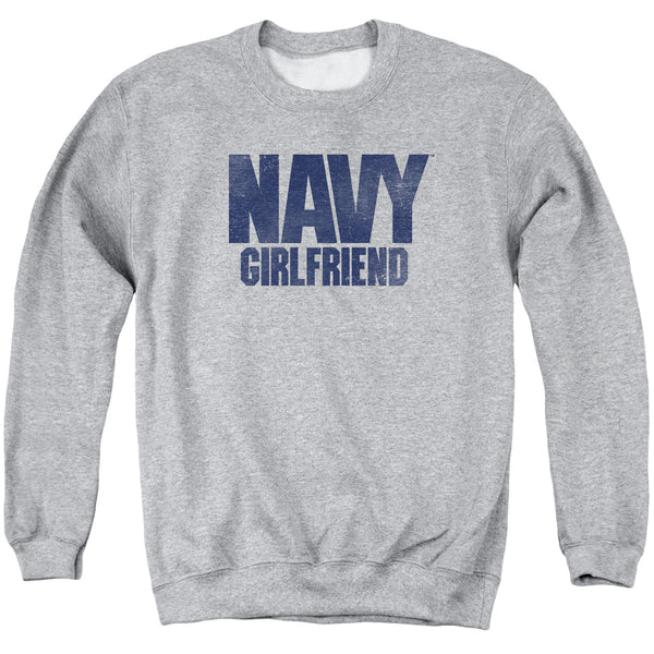 Navy - Girlfriend Adult Crewneck Sweatshirt