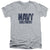 Navy - Girlfriend Adult Slim Fit V Neck Cotton