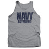 Navy - Boyfriend Adult Tank Top