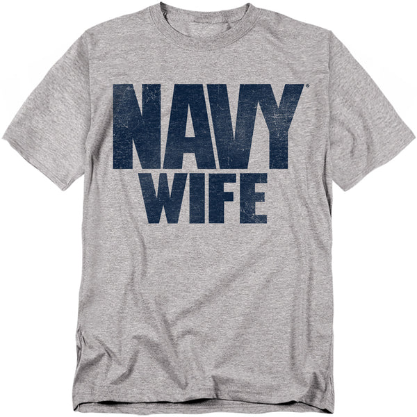 Navy - Wife Adult Regular Fit Short Sleeve