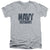 Navy - Husband Adult Slim Fit V Neck Cotton