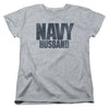 Navy - Husband Women's Short Sleeve