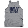 Navy - Brother Adult Tank Top