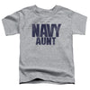 Navy - Aunt Toddler Short Sleeve