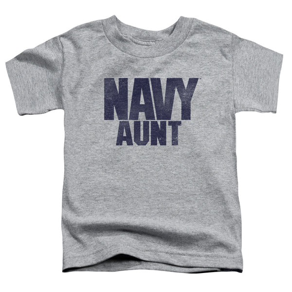 Navy - Aunt Toddler Short Sleeve