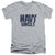 Navy - Uncle Adult Slim Fit V Neck Cotton
