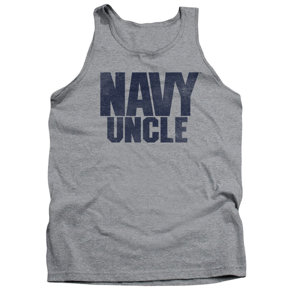 Navy - Uncle Adult Tank Top