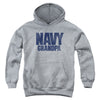 Navy - Grandpa Youth Hooded Sweatshirt