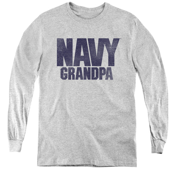 Navy - Grandpa L - S Youth