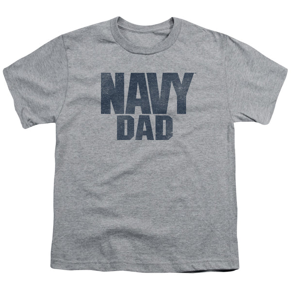 Navy - Navy Dad Youth Short Sleeve