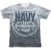 Navy - Force For Good Adult Regular Fit Short Sleeve 65 - 35 Poly - Cotton