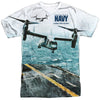 Navy - Osprey Adult Regular Fit Short Sleeve 100% Poly