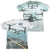 Navy - Osprey (Front - Back Print) Adult Regular Fit Short Sleeve 65 - 35 Poly - Cotton
