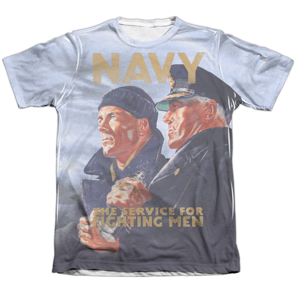 Navy - Long Gaze Adult Regular Fit Short Sleeve 65 - 35 Poly - Cotton
