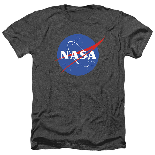 Nasa - Meatball Logo Adult Regular Fit Heather Short Sleeve