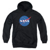 Nasa - Meatball Logo Youth Hooded Sweatshirt