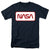 Nasa - Rectagular Worm Logo Adult Regular Fit Short Sleeve
