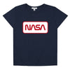 Nasa - Rectagular Worm Logo Loose Tee
