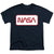 Nasa - Rectagular Worm Logo Youth Short Sleeve