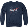 Nasa - Distressed Logo Adult Crewneck Sweatshirt
