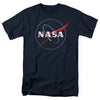 Nasa - Distressed Logo Adult Regular Fit Short Sleeve
