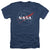 Nasa - Distressed Logo Adult Regular Fit Heather Short Sleeve